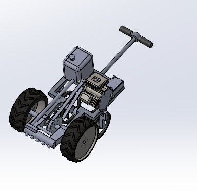 多功能农业机械3D图纸+Solidworks设计+附STEP格式